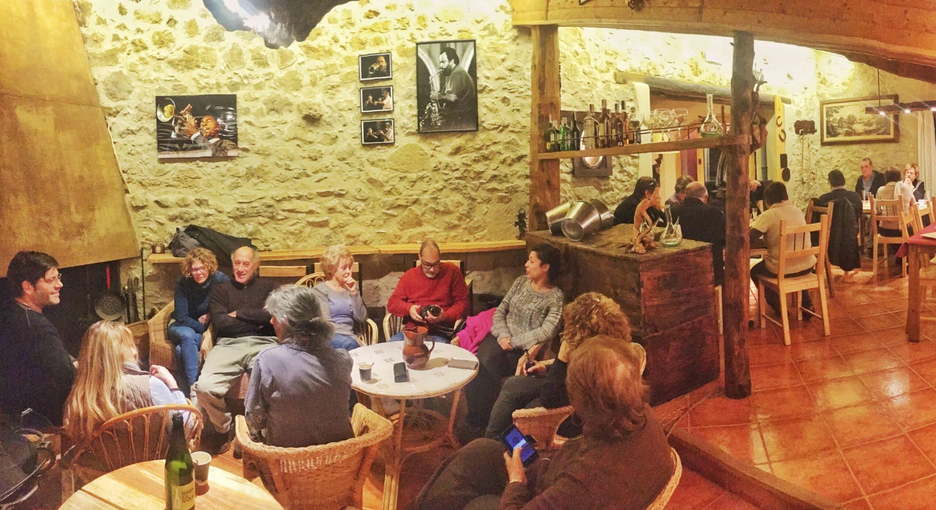 Una vetllada al Restaurant Cal Mateu d'Odèn